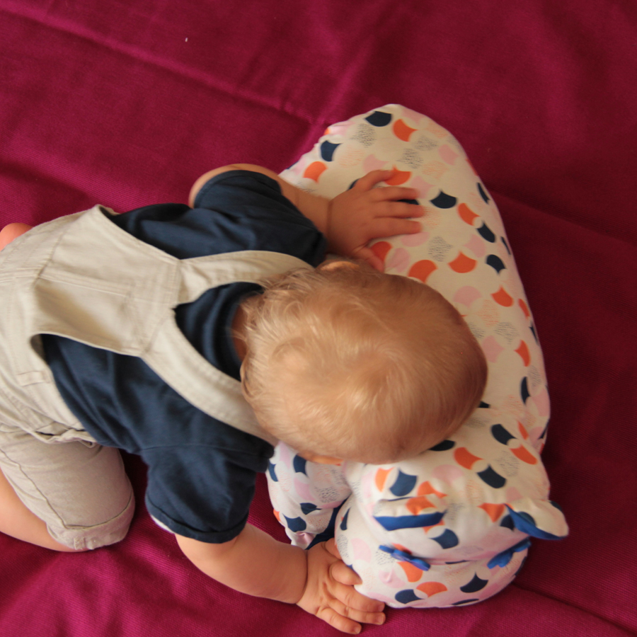 Coussin hippopotame