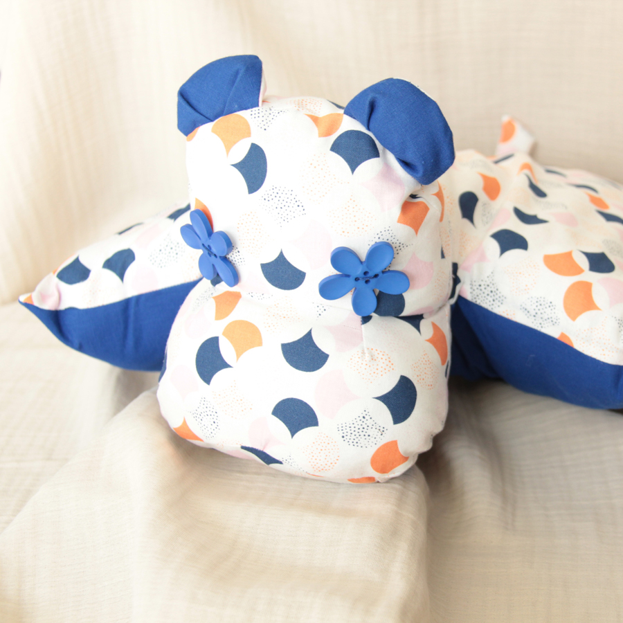 Coussin hippopotame – Image 3