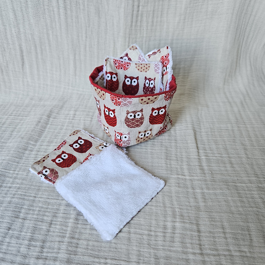 Lingettes démaquillantes avec son panier – Image 2