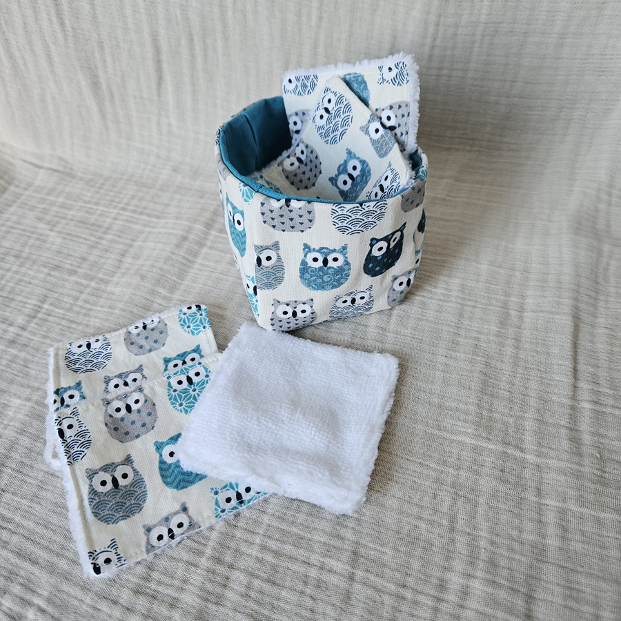 Lingettes démaquillantes avec son panier – Image 3