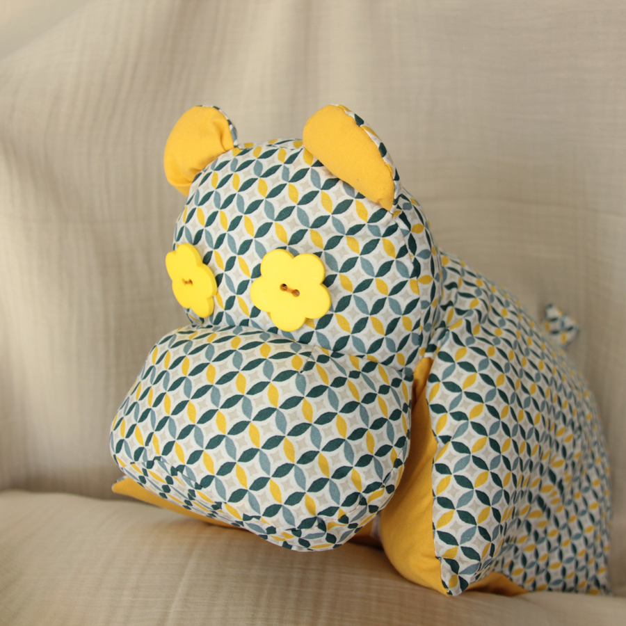 Coussin hippopotame – Image 4